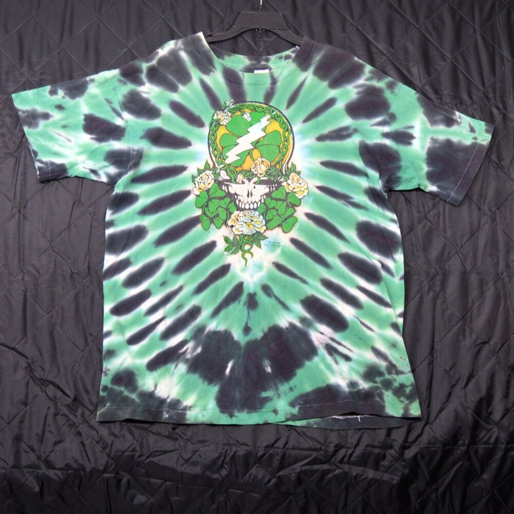 Vintage Grateful Dead T-Shirt 1992 Philly St. Patrick's Spectrum T-Shirt XL